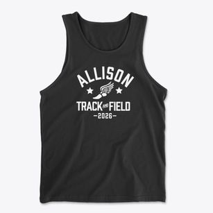 Allison Elementary School Track and Field Men's Cotton Tank