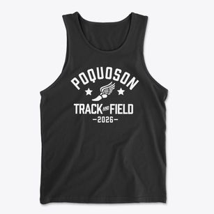 Poquoson High School Track and Field Men's Cotton Tank