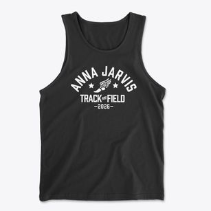 Anna Jarvis Elementary School Track and Field Men's Cotton Tank