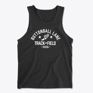 Buttonball Lane Elementary School Track and Field Men's Cotton Tank