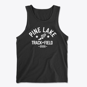 Pine Lake Elementary School Track and Field Men's Cotton Tank