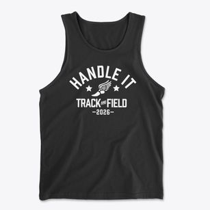Handle It Prep Academy Track and Field Men's Cotton Tank