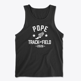 Pope School Track and Field Men's Cotton Tank