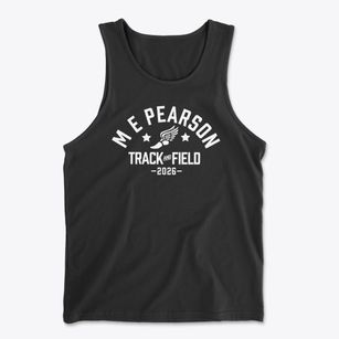 M E Pearson Primary School Track and Field Men's Cotton Tank