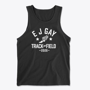 E J Gay Middle School Track and Field Men's Cotton Tank