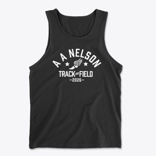 A A Nelson Elementary School Track and Field Men's Cotton Tank