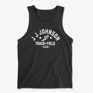 J J Johnson Elementary School Track and Field Men's Cotton Tank