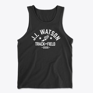 J.i. Watson Middle School Track and Field Men's Cotton Tank