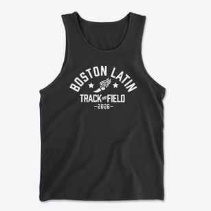 Boston Latin School Track and Field Men's Cotton Tank