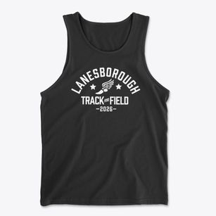 Lanesborough Elementary School Track and Field Men's Cotton Tank