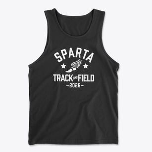 Sparta High School Track and Field Men's Cotton Tank