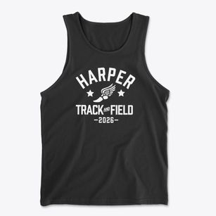 Harper Mccaughan Elementary School Track and Field Men's Cotton Tank