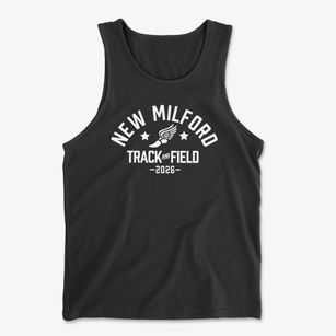 New Milford High School Track and Field Men's Cotton Tank