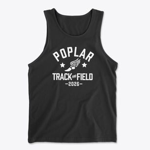 Poplar Street Academy 11 Track and Field Men's Cotton Tank
