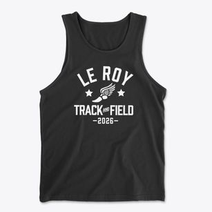 Le Roy High School Track and Field Men's Cotton Tank