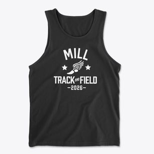 Mill Middle School Track and Field Men's Cotton Tank