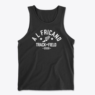 A L Fricano Elementary School Track and Field Men's Cotton Tank
