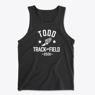 Todd Elementary School Track and Field Men's Cotton Tank