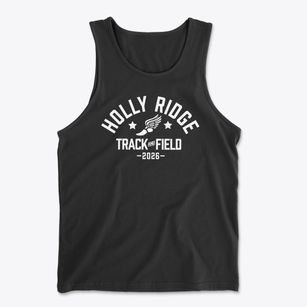 Holly Ridge Elementary Track and Field Men's Cotton Tank