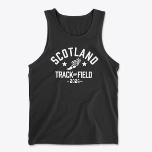 Scotland High School Track and Field Men's Cotton Tank