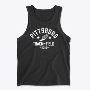 Pittsboro Elementary School Track and Field Men's Cotton Tank