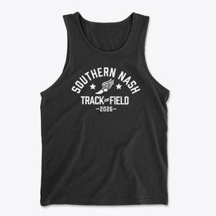 Southern Nash High School Track and Field Men's Cotton Tank
