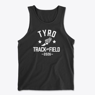 Tyro Elementary School Track and Field Men's Cotton Tank