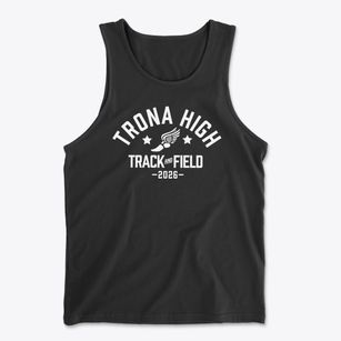 Trona High Track and Field Men's Cotton Tank