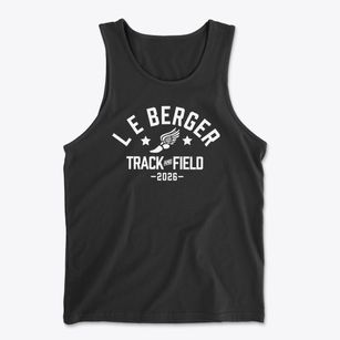 L E Berger Elementary School Track and Field Men's Cotton Tank