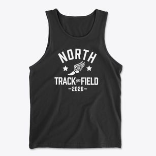 North High School Track and Field Men's Cotton Tank