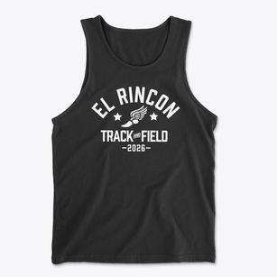El Rincon Elementary School Track and Field Men's Cotton Tank