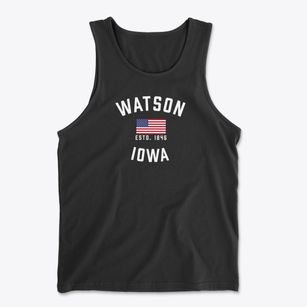 Watson Iowa Patriot Men's Cotton Tank