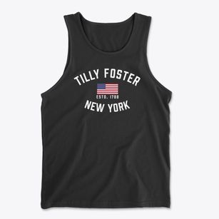 Tilly Foster New York Patriot Men's Cotton Tank