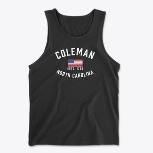 Coleman North Carolina Patriot Men's Cotton Tank