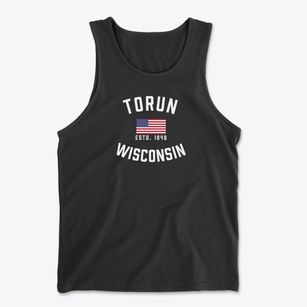 Torun Wisconsin Patriot Men's Cotton Tank