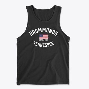 Drummonds Tennessee Patriot Men's Cotton Tank