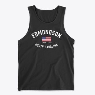 Edmondson North Carolina Patriot Men's Cotton Tank