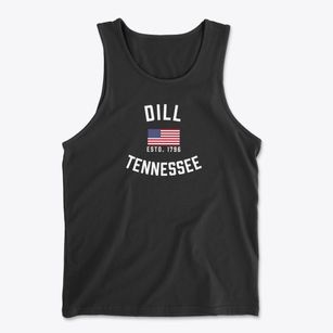 Dill Tennessee Patriot Men's Cotton Tank