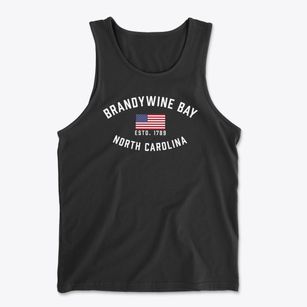 Brandywine Bay North Carolina Patriot Men's Cotton Tank