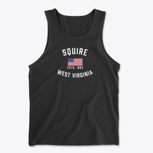 Squire West Virginia Patriot Men's Cotton Tank