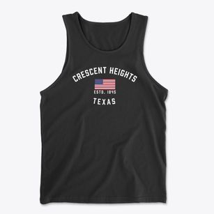 Crescent Heights Texas Patriot Men's Cotton Tank