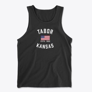 Tabor Kansas Patriot Men's Cotton Tank