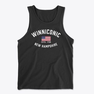 Winniconic New Hampshire Patriot Men's Cotton Tank