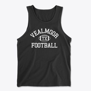 Vealmoor Texas Football Men's Cotton Tank