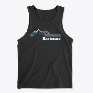 Hartsease North Carolina Mountain View Men's Cotton Tank
