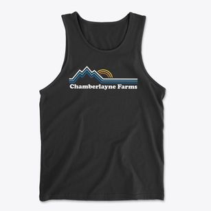 Chamberlayne Farms Virginia Mountain View Men's Cotton Tank