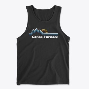Canoe Furnace Pennsylvania Mountain View Men's Cotton Tank