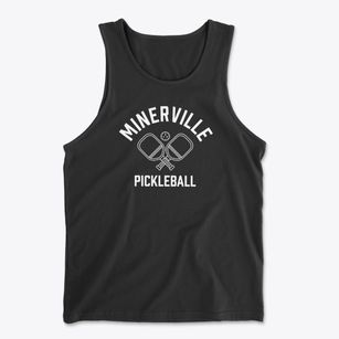 Minerville Pennsylvania Pickleball Men's Cotton Tank