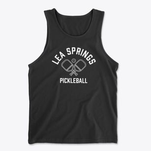 Lea Springs Tennessee Pickleball Men's Cotton Tank