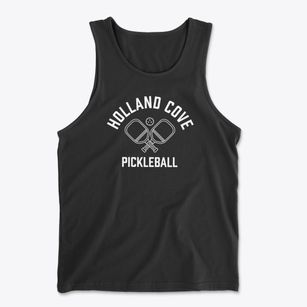 Holland Cove New York Pickleball Men's Cotton Tank